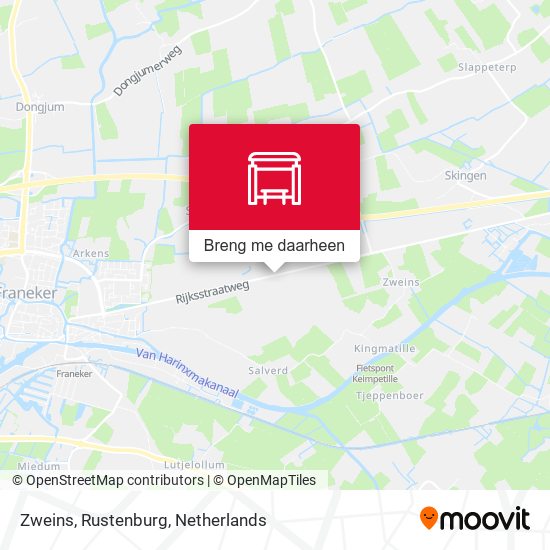 Zweins, Rustenburg kaart