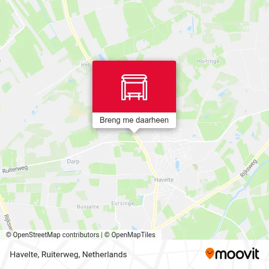 Havelte, Ruiterweg kaart