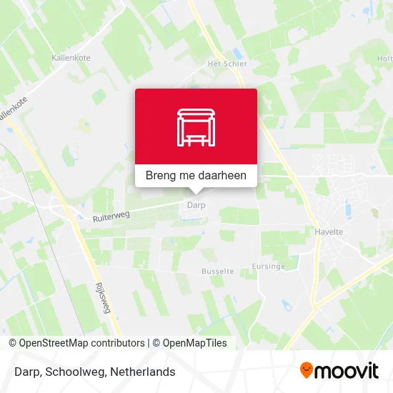 Darp, Schoolweg kaart
