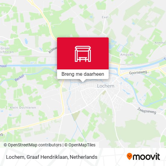 Lochem, Graaf Hendriklaan kaart