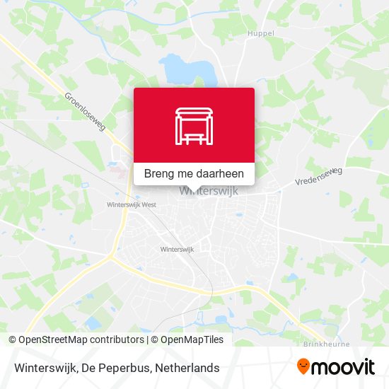 Winterswijk, De Peperbus kaart