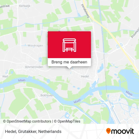 Hedel, Grutakker kaart