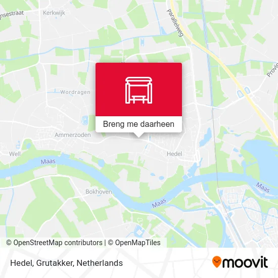 Hedel, Grutakker kaart