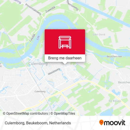 Culemborg, Beukeboom kaart