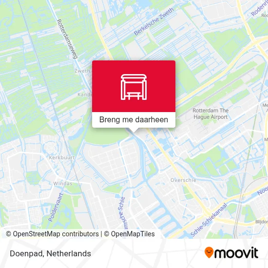 Doenpad kaart