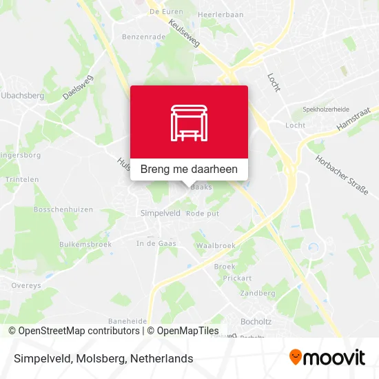 Simpelveld, Molsberg kaart