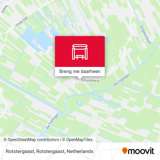 Rotstergaast, Rotstergaast kaart