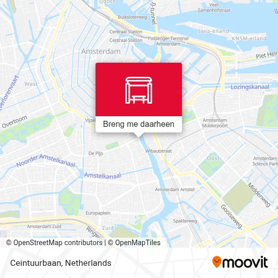 Ceintuurbaan kaart