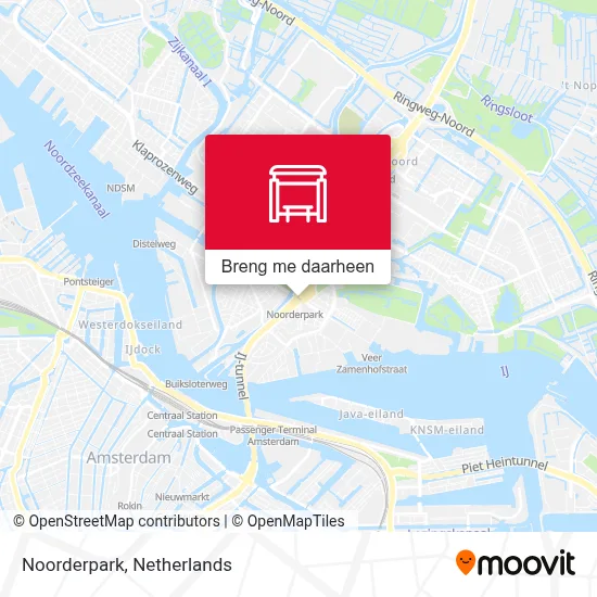 Noorderpark kaart