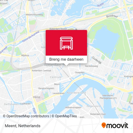 Meent kaart