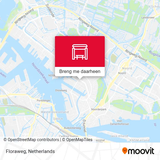 Floraweg kaart