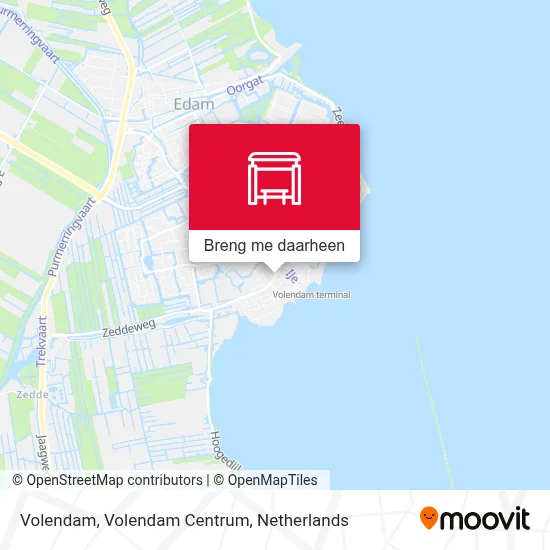 Volendam, Volendam Centrum kaart