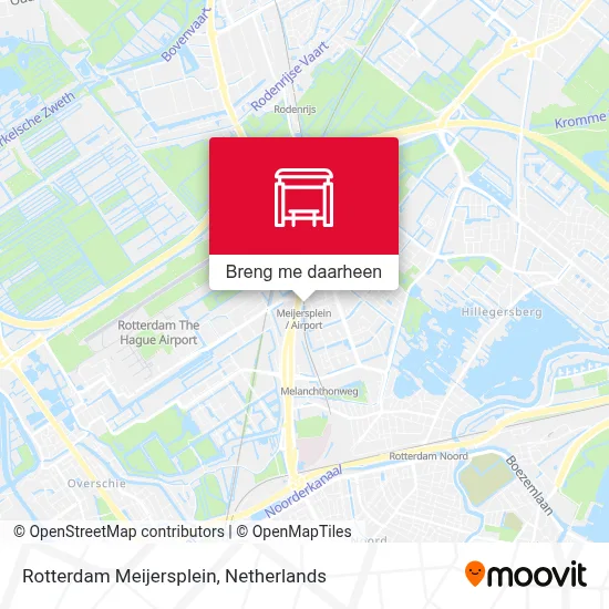 Rotterdam Meijersplein kaart