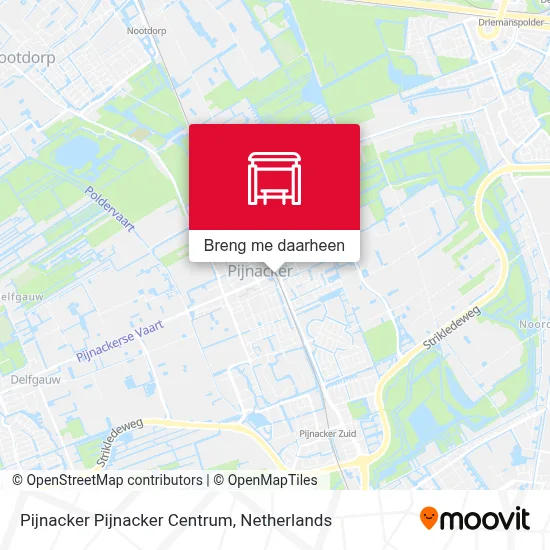 Pijnacker Pijnacker Centrum kaart