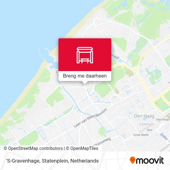 'S-Gravenhage, Statenplein kaart