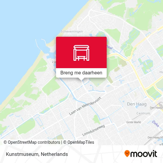 Kunstmuseum kaart