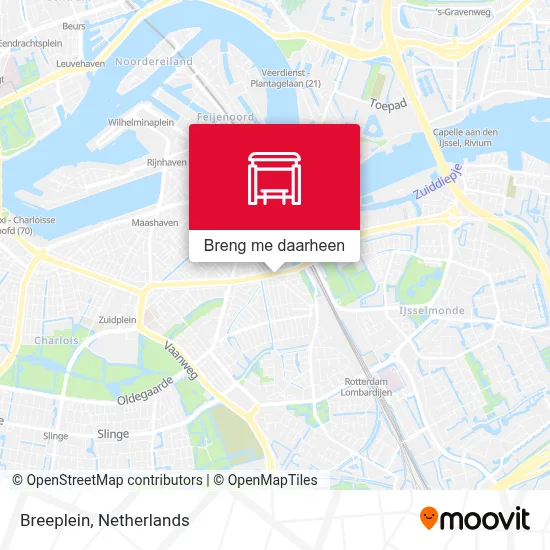 Breeplein kaart