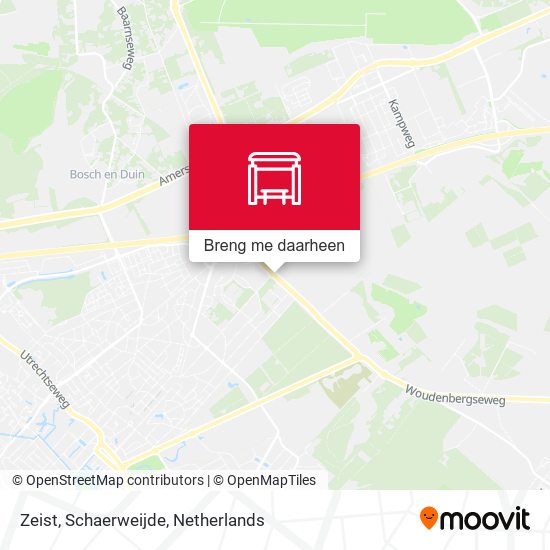 Zeist, Schaerweijde kaart