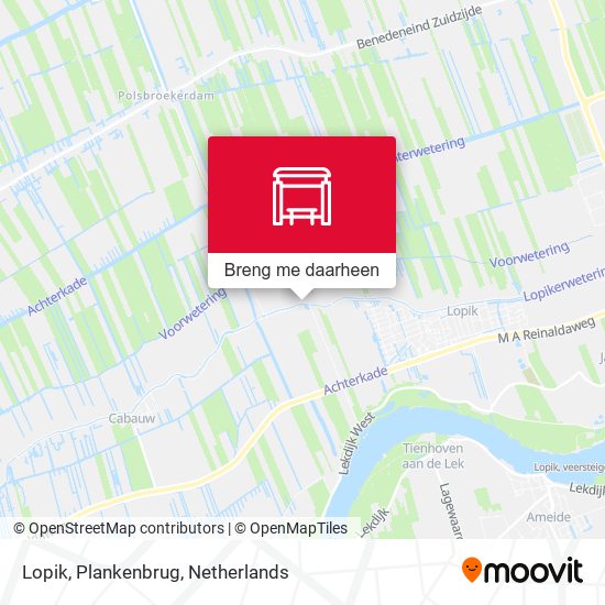 Lopik, Plankenbrug kaart