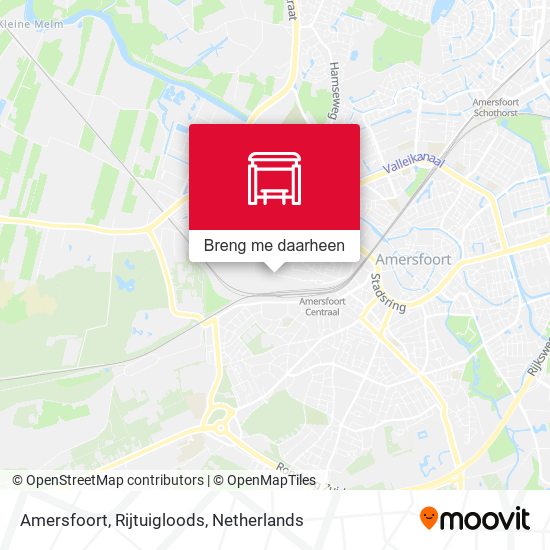 Amersfoort, Rijtuigloods kaart