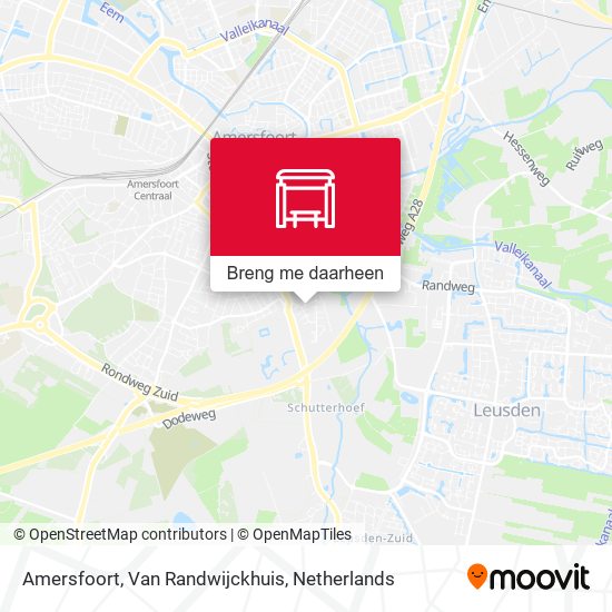 Amersfoort, Van Randwijckhuis kaart