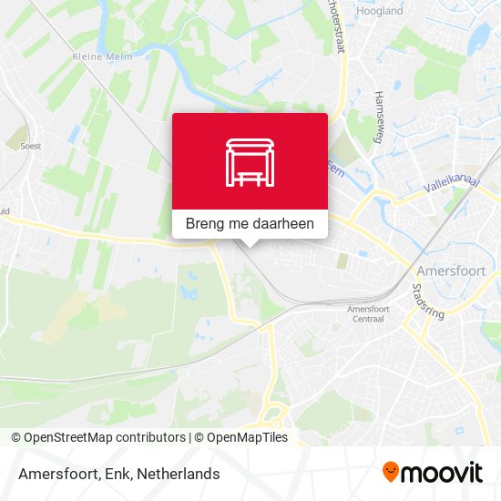 Amersfoort, Enk kaart