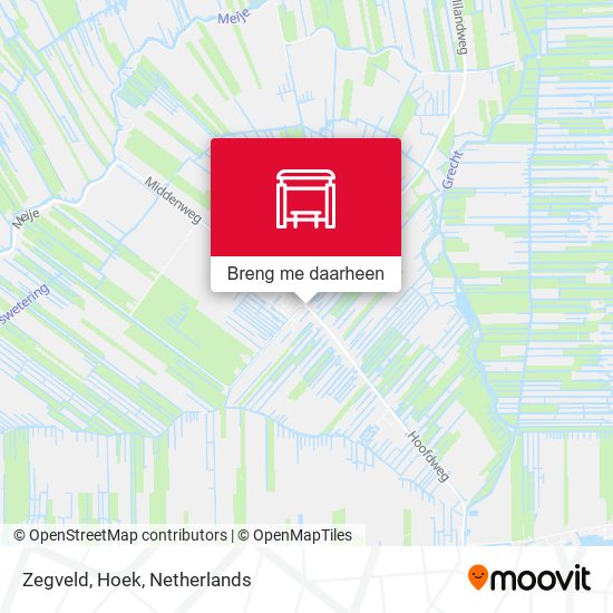 Zegveld, Hoek kaart