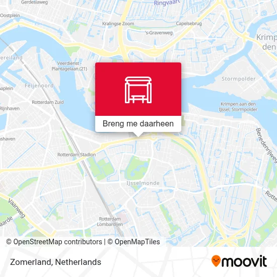 Zomerland kaart