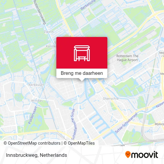 Innsbruckweg kaart