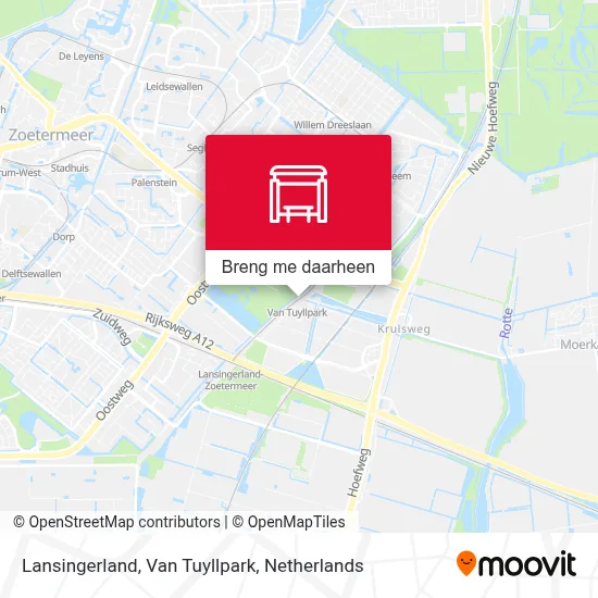Lansingerland, Van Tuyllpark kaart