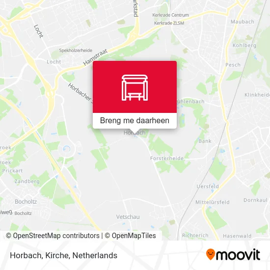 Horbach, Kirche kaart