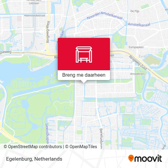 Egelenburg kaart