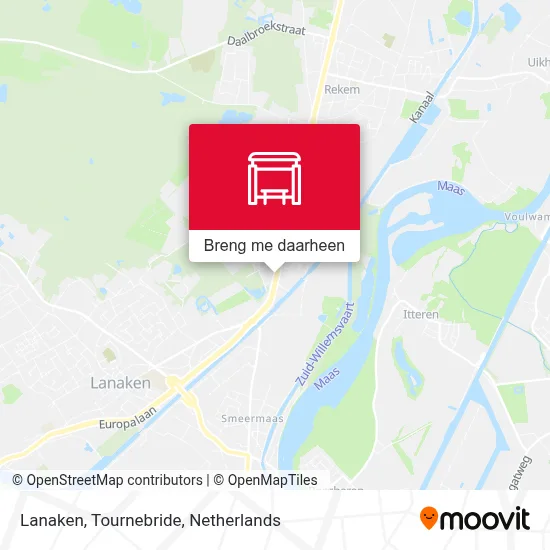 Lanaken, Tournebride kaart