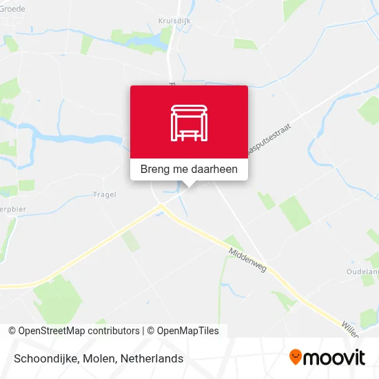 Schoondijke, Molen kaart