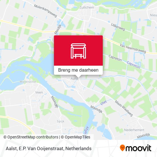 Aalst, E.P. Van Ooijenstraat kaart