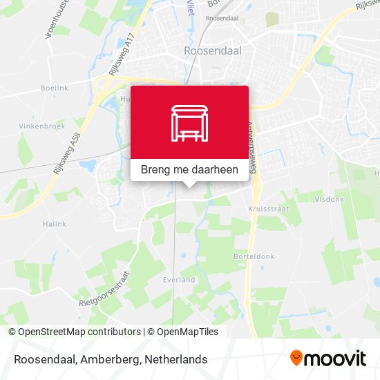 Roosendaal, Amberberg kaart