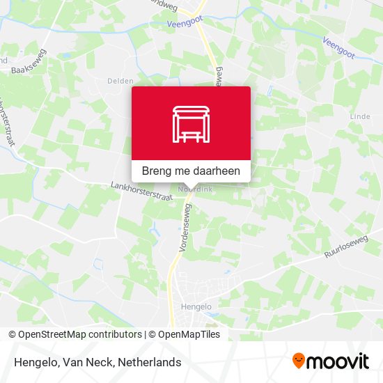 Hengelo, Van Neck kaart