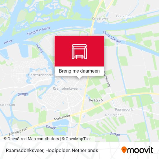 Raamsdonksveer, Hooipolder kaart