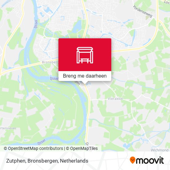 Zutphen, Bronsbergen kaart