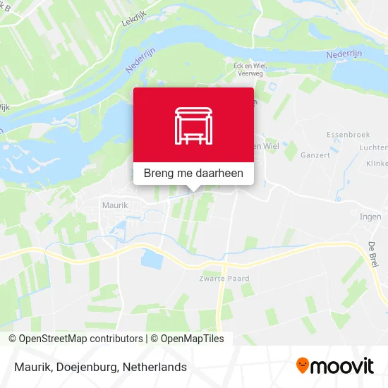 Maurik, Doejenburg kaart