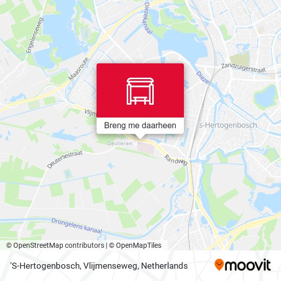 'S-Hertogenbosch, Vlijmenseweg kaart