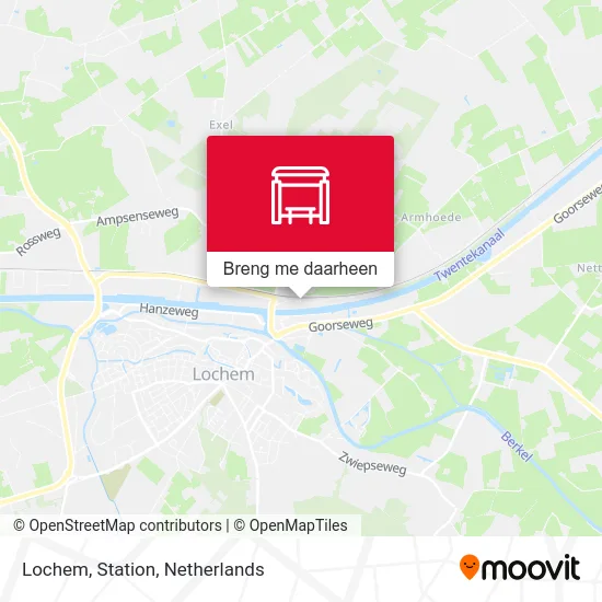 Lochem, Station kaart