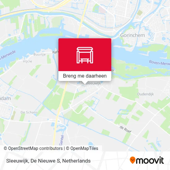 Sleeuwijk, De Nieuwe S kaart