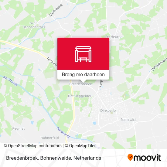 Breedenbroek, Bohnenweide kaart