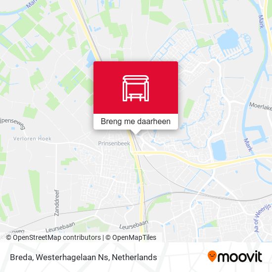 Breda, Westerhagelaan Ns kaart
