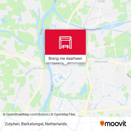 Zutphen, Berkelsingel kaart
