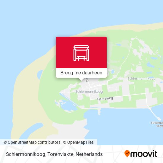 Schiermonnikoog, Torenvlakte kaart