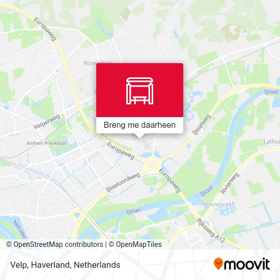 Velp, Haverland kaart