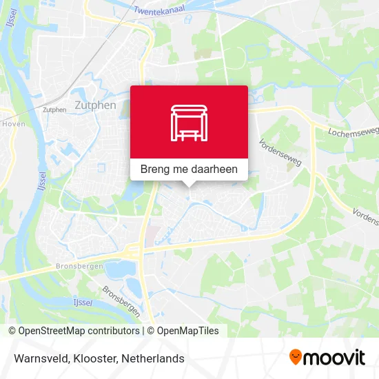 Warnsveld, Klooster kaart