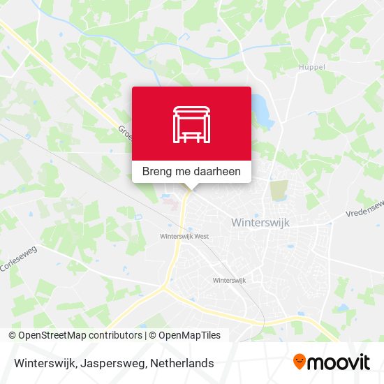 Winterswijk, Jaspersweg kaart